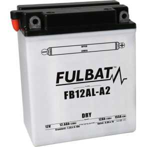 Akumulator FULBAT YB12AL-A2 (suchy, obsługowy, kwas w zestawie)