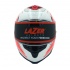 Kask Motocyklowy LAZER VERTIGO EVO Pixel Light (kol. Biały - Czerwony) rozm. XL