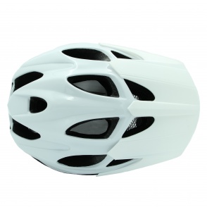 Kask rowerowy ROXAR MTB biało czarny (połysk) rozm.L (58-61cm)