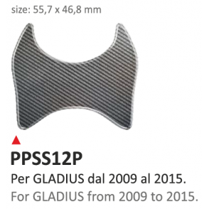 ONEDESIGN Naklejka na półkę kierownicy Suzuki Gladius 2009/2015