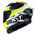 Kask Motocyklowy KYT TT-COURSE GEAR BLK/YELLOW - 2XL