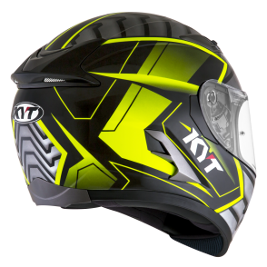 Kask Motocyklowy KYT FALCON 2 ARMOR żółty - L