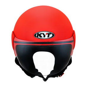 Kask Motocyklowy KYT COUGAR czerwony matowy - XS