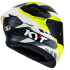 Kask Motocyklowy KYT TT-COURSE GEAR BLK/YELLOW - S