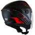 Kask Motocyklowy KYT D-CITY LUCENT czerwony - XS