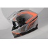 Kask Motocyklowy LAZER RAFALE Hexa (kol. Tytanowy Szary - Czerwony - Matowy) rozm. L