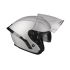 Kask Motocyklowy LAZER TANGO S Z-Line (kol. Srebrny - Matowy) rozm. M