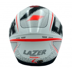 Kask Motocyklowy LAZER VERTIGO EVO Pixel Light (kol. Biały - Czerwony) rozm. XL