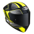 Kask Motocyklowy KYT TT-COURSE TOURIST żółty fluo mat - XS