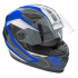 Kask motocyklowy ROCC 321 czarno-niebieski