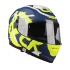 Kask Motocyklowy LAZER RAFALE Street (kol. Niebieski Navy - Żółty Fluo - Biały - Matowy ) rozm. L