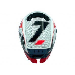 Kask Motocyklowy LAZER RAFALE SR EVO Pixel (kol. Biały - Czarny - Czerwony) rozm. XS