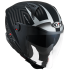 Kask Motocyklowy KYT D-CITY LUCENT srebrny - M