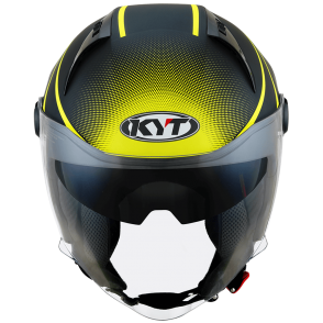 Kask Motocyklowy KYT D-CITY COLORFUL żółty - S