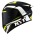 Kask Motocyklowy KYT TT-COURSE GRAND PRIX czarny/żołty - XL