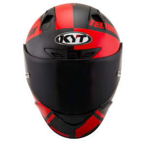 Kask Motocyklowy KYT NX RACE CARBON RACE-D czerwony fluo - XL