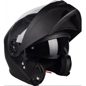 Kask Motocyklowy LZR MH2 Z-Line kol. czarny/matowy rozm. S