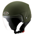 Kask Motocyklowy KYT COUGAR ARMY matowy zielony - XS