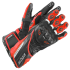 Rękawice motocyklowe BUSE Donington czarno-czerwone