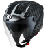 Kask Motocyklowy KYT D-CITY LUCENT srebrny - 2XL