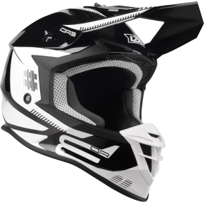 Kask Motocyklowy LAZER OR3 PP3 (kol. Czarny - Biały) rozm. XL