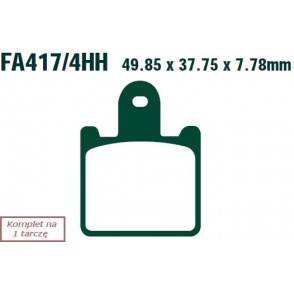 Klocki hamulcowe EBC EPFA417/4HH Extreme Pro (kpl. na 1 tarcze)
