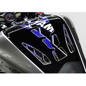 ONEDESIGN tankpad Spirit shape Limited Edition logo Yamaha niebieskie