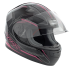 Kask motocyklowy dziecięcy ROCC 382 Jr. czarno-różowy
