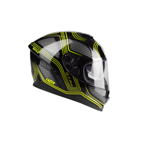 Kask Motocyklowy LAZER RAFALE EVO Darkside (kol. Czarny - Żółty) rozm. S