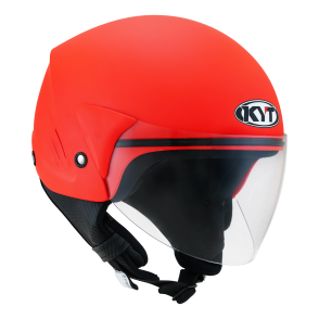 Kask Motocyklowy KYT COUGAR czerwony matowy - L