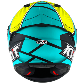 Kask Motocyklowy KYT NF-R XAVI FORES Replica zielony 2021 - XL