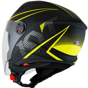 Kask Motocyklowy KYT D-CITY COLORFUL żółty - 2XL