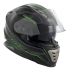 Kask motocyklowy ROCC 486 czarno-zielony mat