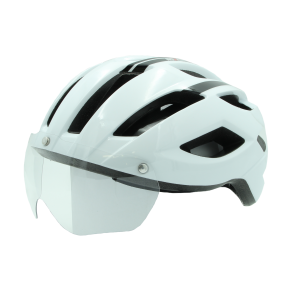 Kask rowerowy ROXAR SPEED biały (połysk) rozm.M (54-57cm)