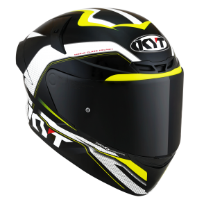 Kask Motocyklowy KYT TT-COURSE GRAND PRIX czarny/żołty - 2XL