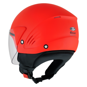 Kask Motocyklowy KYT COUGAR czerwony matowy - S