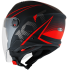 Kask Motocyklowy KYT D-CITY COLORFUL czerwony - M