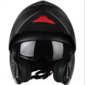 Kask Motocyklowy LZR MH2 Z-Line kol. czarny/matowy rozm. S