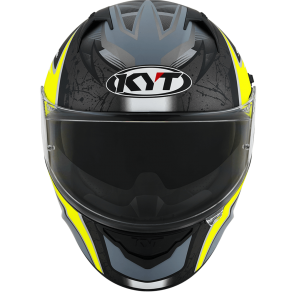 Kask Motocyklowy KYT NF-R MINDSET żółty - S