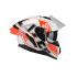Kask Motocyklowy LAZER RAFALE SR Pixel (kol. Biały - Czarny - Czerwony) rozm. 2XL