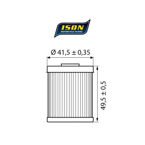 ISON filtr oleju ISON157