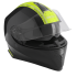 Kask motocyklowy ROCC 432 czarno-żółty [ROCC432]