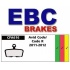 Klocki rowerowe EBC (organiczne) Avid Elixir/Code 2011-2012 CFA616