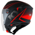 Kask Motocyklowy KYT D-CITY COLORFUL czerwony - XL