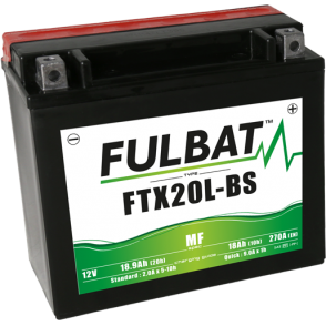 Akumulator FULBAT YTX20L-BS (AGM, obsługowy, kwas w zestawie)