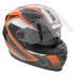 Kask motocyklowy ROCC 321 czarno-pomarańczowy