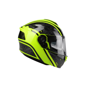 Kask Motocyklowy LAZER LIGHT (kol. Czarny - Żółty) rozm. M