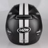 Kask motocyklowy LAZER KITE Mustang Pure Carbon czarny carbon matowy/biały