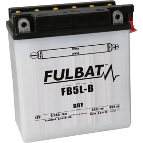 Akumulator FULBAT YB5L-B (suchy, obsługowy, kwas w zestawie)