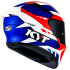 Kask Motocyklowy KYT TT-COURSE GEAR BLUE/RED - 2XL